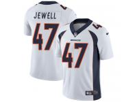 Nike Josey Jewell Limited White Road Youth Jersey - NFL Denver Broncos #47 Vapor Untouchable