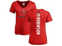 Nike Josh Robinson Red Backer Women's - NFL Tampa Bay Buccaneers #26 T-Shirt