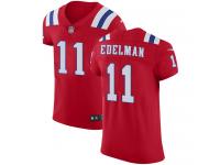 Nike Julian Edelman Elite Red Alternate Men's Jersey - NFL New England Patriots #11 Vapor Untouchable
