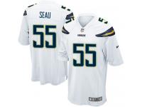 Nike Junior Seau Game White Road Youth Jersey - NFL Los Angeles Chargers #55