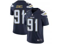 Nike Justin Jones Limited Navy Blue Home Youth Jersey - NFL Los Angeles Chargers #91 Vapor Untouchable