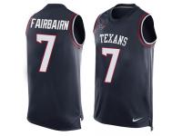 Nike Ka'imi Fairbairn Navy Blue Men's Jersey - NFL Houston Texans #7 Player Name & Number Tank Top