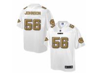 Nike Kansas City Chiefs #56 Derrick Johnson White Men's NFL Pro Line Fashion Game Jersey
