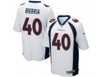 Nike Keishawn Bierria Denver Broncos Youth Game White Jersey