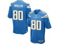 Nike Kellen Winslow Game Electric Blue Alternate Youth Jersey - NFL Los Angeles Chargers #80