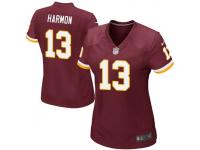 Nike Kelvin Harmon Washington Redskins Women's Game Burgundy Team Color Jersey