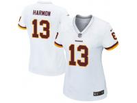 Nike Kelvin Harmon Washington Redskins Women's Game White Jersey