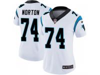 Nike Kendrick Norton Carolina Panthers Women's Limited White Vapor Untouchable Jersey
