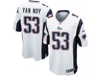 Nike Kyle Van Noy Game White Road Youth Jersey - NFL New England Patriots #53