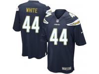 Nike Kyzir White Game Navy Blue Home Youth Jersey - NFL Los Angeles Chargers #44