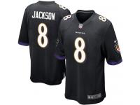 Nike Lamar Jackson Game Black Alternate Youth Jersey - NFL Baltimore Ravens #8