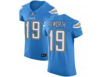 Nike Lance Alworth Elite Electric Blue Alternate Men's Jersey - NFL Los Angeles Chargers #19 Vapor Untouchable