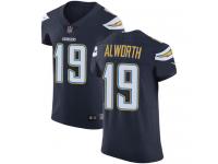 Nike Lance Alworth Elite Navy Blue Home Men's Jersey - NFL Los Angeles Chargers #19 Vapor Untouchable