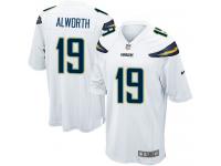 Nike Lance Alworth Game White Road Youth Jersey - NFL Los Angeles Chargers #19