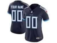 Nike Limited Navy Blue Home Women's Jersey - NFL Customized Tennessee Titans Vapor Untouchable