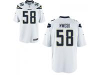 Nike Los Angeles Chargers #58 Uchenna Nwosu Youth Game Jersey