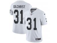 Nike Marcus Gilchrist Limited White Road Men's Jersey - NFL Oakland Raiders #31 Vapor Untouchable