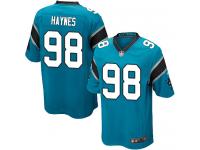 Nike Marquis Haynes Game Blue Alternate Men's Jersey - NFL Carolina Panthers #98