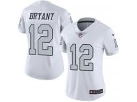 Nike Martavis Bryant Limited White Women's Jersey - NFL Oakland Raiders #12 Rush Vapor Untouchable