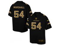 Nike Men Denver Broncos #54 Brandon Marshall Pro Line Black Super Bowl 50 Fashion Jersey