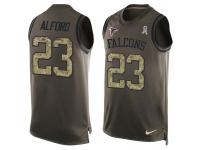 Nike Men NFL Atlanta Falcons #23 Robert Alford Olive Salute To Service Tank Top