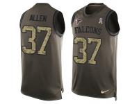 Nike Men NFL Atlanta Falcons #37 Ricardo Allen Olive Salute To Service Tank Top