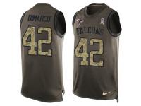 Nike Men NFL Atlanta Falcons #42 Patrick DiMarco Olive Salute To Service Tank Top