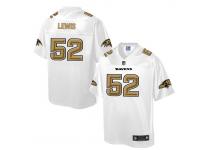 Nike Men NFL Baltimore Ravens #52 Ray Lewis White Game Jersey