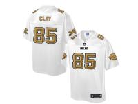 Nike Men NFL Buffalo Bills #85 Charles Clay White Game Jersey