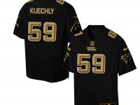 Nike Men NFL Carolina Panthers #59 Luke Kuechly Black Game Jersey