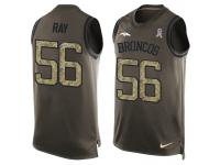 Nike Men NFL Denver Broncos #56 Shane Ray Olive Salute To Service Tank Top