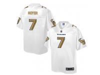Nike Men NFL Houston Texans #7 Brian Hoyer White Game Jersey