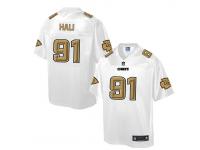Nike Men NFL Kansas City Chiefs #91 Tamba Hali White Game Jersey