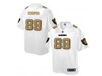 Nike Men NFL Oakland Raiders #89 Amari Cooper White Game Jersey