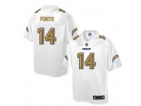 Nike Men NFL San Diego Chargers #14 Dan Fouts White Game Jersey