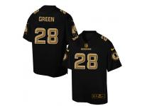 Nike Men NFL Washington Redskins #28 Darrell Green Black Game Jersey