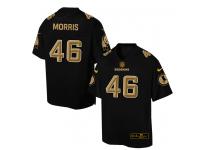 Nike Men NFL Washington Redskins #46 Alfred Morris Black Game Jersey
