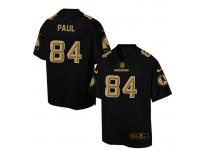 Nike Men NFL Washington Redskins #84 Niles Paul Black Game Jersey