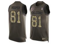 Nike Men's Austin Hooper Green Jersey NFL #81 Atlanta Falcons Salute to Service Tank Top