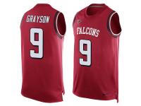 Nike Men's Garrett Grayson Red Jersey NFL #9 Atlanta Falcons Player Name & Number Tank Top