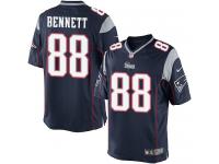 Nike Men's Martellus Bennett Limited Navy Blue Home Jersey - New England Patriots NFL #88