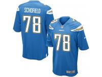 Nike Michael Schofield Game Electric Blue Alternate Youth Jersey - NFL Los Angeles Chargers #78