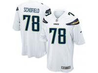 Nike Michael Schofield Game White Road Youth Jersey - NFL Los Angeles Chargers #78