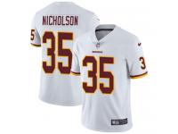 Nike Montae Nicholson Limited White Road Men's Jersey - NFL Washington Redskins #35 Vapor Untouchable
