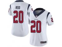 Nike NFL Justin Reid White Jersey Women's Elite #20 Houston Texans Road Vapor Untouchable