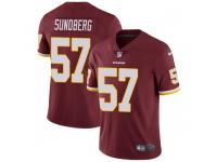 Nike Nick Sundberg Washington Redskins Youth Limited Burgundy Team Color Vapor Untouchable Jersey