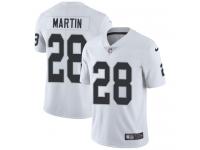 Nike Oakland Raiders #28 Doug Martin White Men's Stitched NFL Vapor Untouchable Limited Jersey