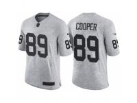 Nike Oakland Raiders #89 Amari Cooper 2016 Gridiron Gray II Men's NFL Limited Jersey