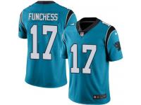 Nike Panthers #17 Devin Funchess Blue Youth Stitched NFL Limited Rush Jersey
