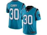 Nike Panthers #30 Stephen Curry Blue Youth Stitched NFL Limited Rush Jersey